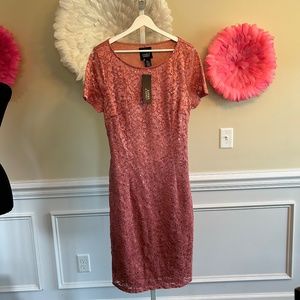NWT Lovely Grace Lace and Sequin Dress Size L